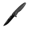 Нож складной туристический Ganzo Ganzo G620b-1 Black-Black, длина лезвия 8.8 см (с Озон картой)