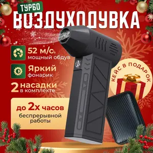 Воздуходувка,220Вт (из-за рубежа, с Ozon Картой)