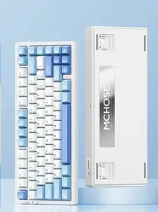 Игровая клавиатура беспроводная MCHOSE G75 Pro-Bai Cai (с Озон картой, из-за рубежа)