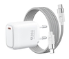 Зарядное устройство 20W (5v, 3A) PD QC 3.0 Type-C + шнур 1 м (с озон картой, из-за рубежа)