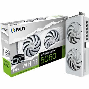 Видеокарта Palit rtx 5060 Черная и Белая