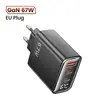 67W GAN зарядное устройство toocki (469₽ в комбо корзине)