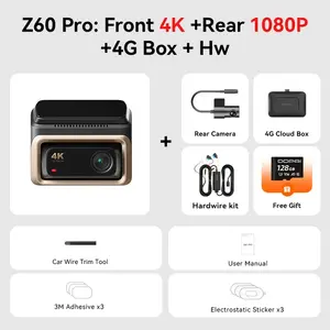 Видеорегистратор DDPAI Z60 Pro 4K с GPS и WiFi