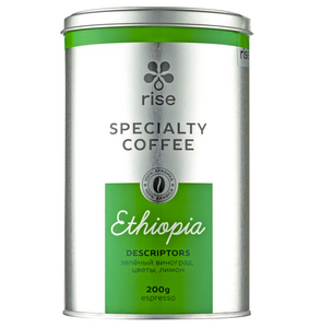 Кофе в зёрнах Rise Ethiopia, эспрессо обжарка (342₽ с бонусами продавца, с Ozon Карте)