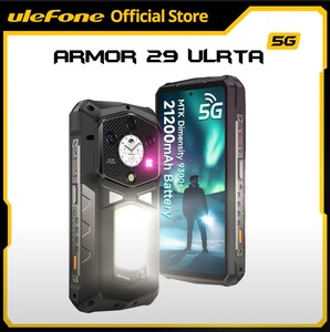 Смартфон ULEFONE Armor 29, 16 Гб/1 ТБ, черный (с Озон картой) + пошлина 5772₽