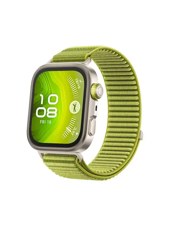 Часы Huawei watch fit 4 pro зелёные (с WB кошельком)