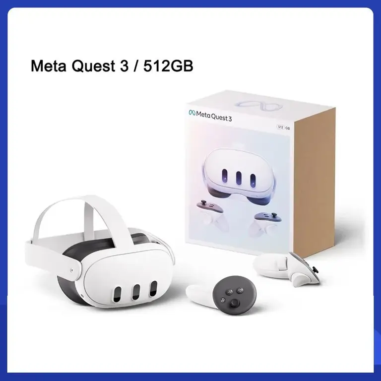 VR шлем Oculus Quest 3 512 GB (Meta Quest) из-за рубежа, с картой Ozon