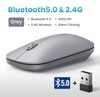 Беспроводная мышь UGREEN Bluetooth 5.0 + 2,4g