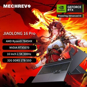 Игровой ноутбук MECHREVO JIAOLONG 16 Pro 16", 32ГБ/1ТБ, R9 7845HX, RTX 5070, Windows