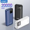 Внешний аккумулятор EAGET, 20000 мАч, 22.5 Вт, Type-C, QC 4.0
