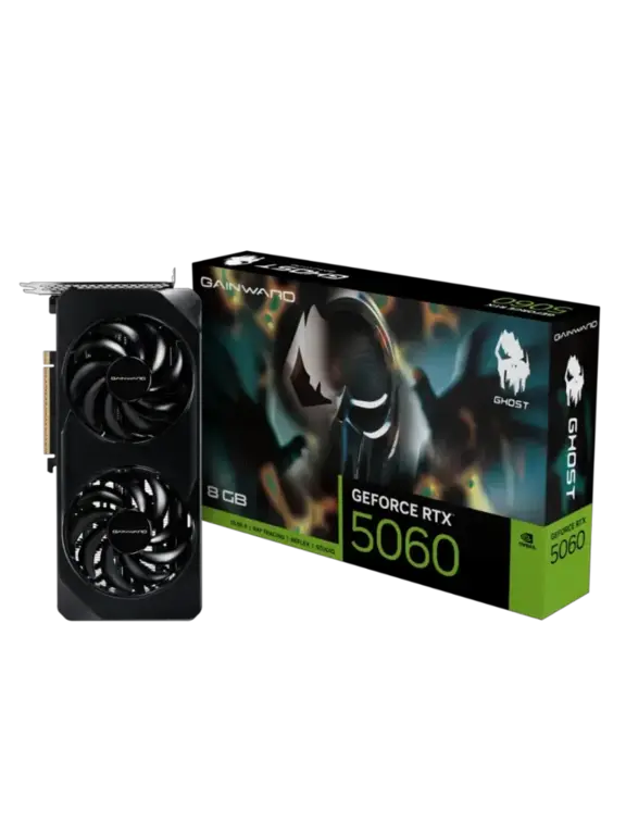 Видеокарта Gainward RTX 5060 GHOST 8GB GDDR7 128bit 2FAN RTL