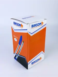 Ручка шариковая синяя 0.7 мм, 50 шт. (с ВБ кошельком)