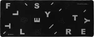 Коврик для мыши A4TECH FStyler FP75 (XL) черный/белый, ткань, 750х300х2 мм