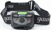 Налобный фонарь Gauss GFL405 3W 130lm Li-ion 600mAh LED