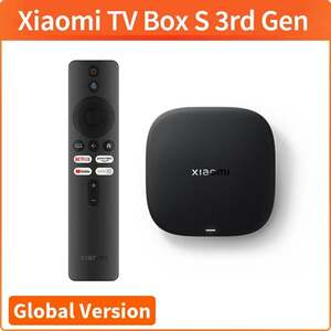 ТВ-приставка Xiaomi Mi TV Box S 3rd Gen 4K Android TV 2/32 GB