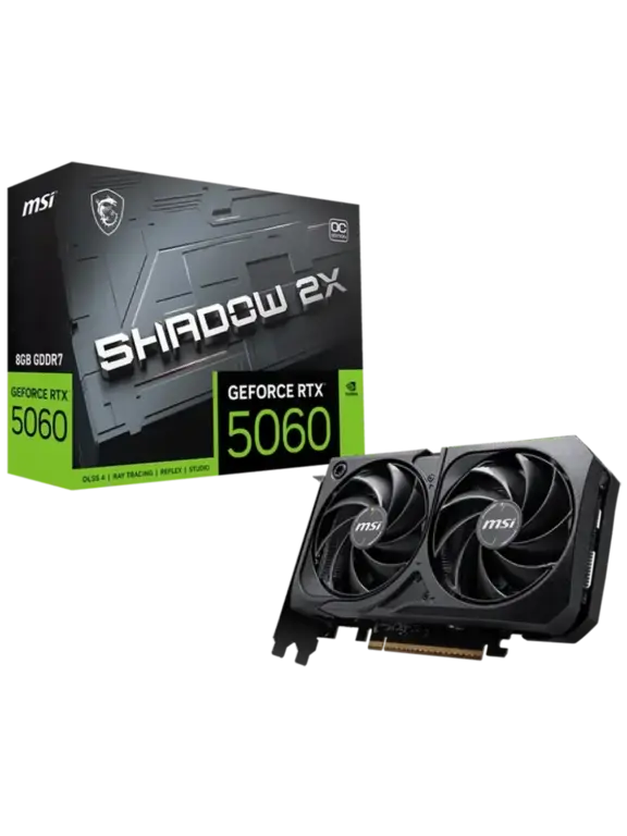Видеокарта RTX 5060 Shadow MSI 2x (с макс. кошельком и подпиской wb)
