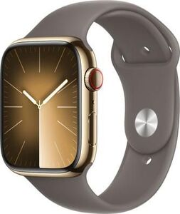 [Салават и др.] Умные часы Apple Watch Series 9 GPS + Cellular, 45mm Stainless Steel Gold