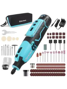 Гравер аккумуляторный DuraTech 12В с насадками 118 шт (с ВБ кошельком)