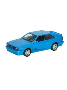 Игрушка детская машинка металлическая Audi Quattro 1980 1:35 (с ВБ кошельком)