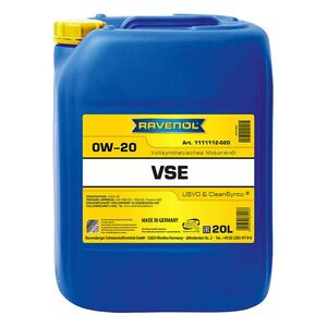 Моторное масло Ravenol 0W-20 VSE 20L