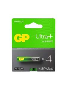 Батарейки AAA Gp Ultra+, 8шт (с Ozon-Картой)