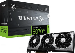 Видеокарта MSI RTX 5070 TI 16GB RTX 5070 Ti 16G VENTUS 3X OC