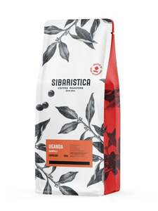 Кофе в зернах Sibaristica Уганда Кампала, 100% Арабика, 1 кг (-200 баллов в описании)