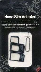 Адаптер SIM-карт (с ozon картой, из за рубежа) 