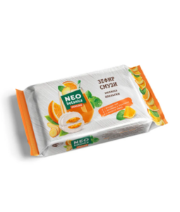 Зефир Neo-botanica с желейной начинкой мелисса-апельсин,имбирь, 280 гр (с ВБ кошельком)