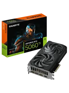 Видеокарта Gigabyte RTX 5060 Ti WINDFORCE OC 8 ГБ GV-N506TWF2OC-8GD