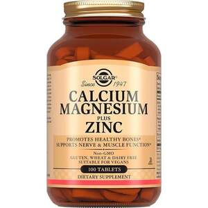 Возврат до 50% бонусами на витамины и БАДы Solgar (напр., БАД Кальций, Магний, Цинк Solgar №100 + 586 бонусов)