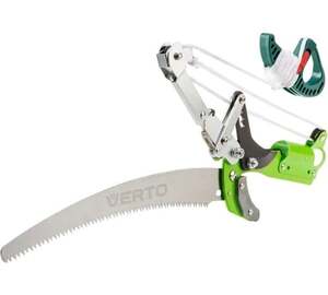 Сучкорез VERTO 15G260 (гусеничный, с передачей, с садовой ножовкой) 