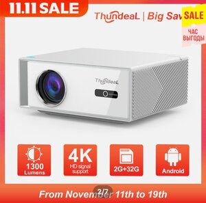 Домашний проектор ThundeaL TD95W