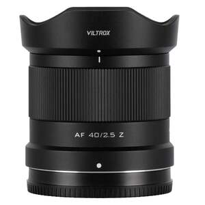 Объектив Viltrox 40 мм F2.5 для Nikon Z Full Frame (по озон.карте, из-за рубежа)