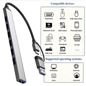 7-портовый USB 2.0 концентратор