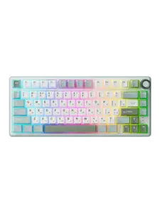 Клавиатура Royal Kludge R75 Sky Cyan K Silver (ВБ-кошелек и подписка)