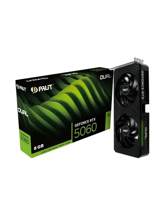 Видеокарта Palit RTX 5060 Dual NE75060019P1-GB2063D с макс ВБ кошельком