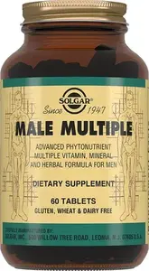 Мультивитаминный и минеральный комплекс Solgar Male Multiple для мужчин таб. 2090мг №60