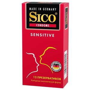 Презервативы SICO, 12 штук (с картой OZON)