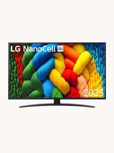 LED телевизор LG 55NANO81A6A, 55", 4K UHD 3840х2160, webOS