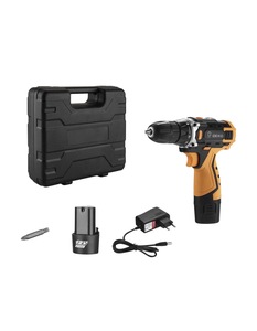 Дрель-шуруповерт DEKO Banger SET 3, в кейсе, 2х1.5Ач