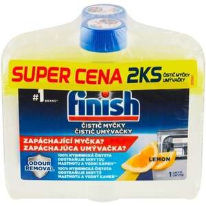 Очиститель для посудомоечных машин FINISH Лимон, 2 шт х 250 мл