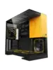 Компьютерный корпус Geometric Future Model 5 Black Yellow (с ВБ кошельком)