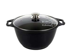 Кастрюля Kukmara Традиция, Алюминий, с крышкой, 4 л (с картой Ozon)
