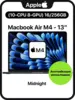 Ноутбук Apple Macbook Air 13 M4 16+256 ГБ (с макс. кошельком ВБ)