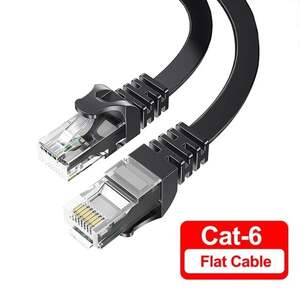 Плоский кабель Essager Ethernet Cat6 от 69₽ (напр. 0.5 м)