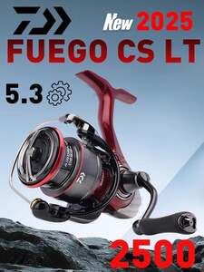 Катушка Daiwa Fuego CS LT 2500, 2025 (с картой OZON, из-за рубежа)