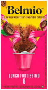 Кофе в капсулах Nespresso Belmio Lungo Fortissimo, 10 штук