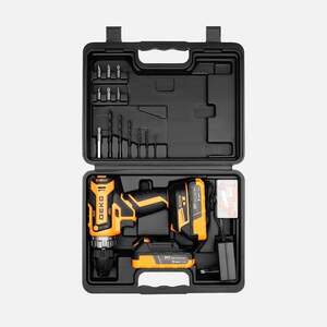 Дрель-шуруповёрт Deko DKCD20FU-Li безударная, аккумуляторная, с инструментами, 63 предмета