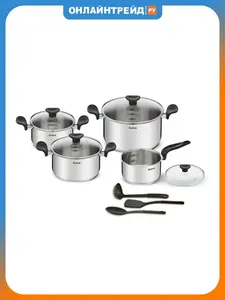 Набор посуды Tefal Primary E308SB74, 11 предметов (с WB кошельком)